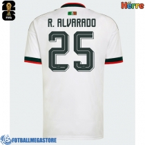 Fotballdrakt Herre Mexico Roberto Alvarado #25 Bortedrakt VM 2026 Kortermet